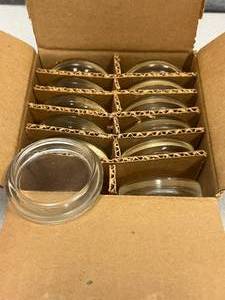 lot 38 image: 12 - Syracuse Watch Glasses Plain Edge