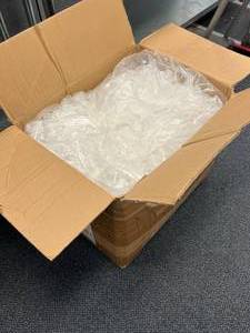 lot 56 image: Large Box of Plastic Bottles, No caps, See Photos