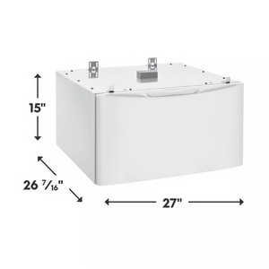lot 58 image: Electrolux 15in. Laundry Pedestal with Storage Drawer