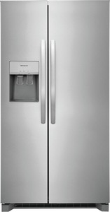 lot 10 image: Frigidaire 26 Cu. Ft. 36 Standard-Depth Side-by-Side Refrigerator