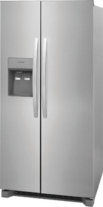 lot 24 image: Frigidaire 22 Cu. Ft. 33 Standard-Depth Side-by-Side Refrigerator
