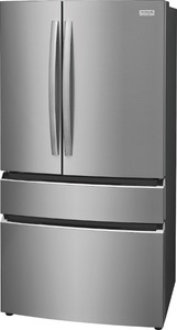 lot 25 image: Frigidaire Gallery 22 Cu. Ft. Counter-Depth 4-Door French Door Refrigerator