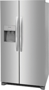 lot 27 image: Frigidaire 26 Cu. Ft. 36 Standard-Depth Side-by-Side Refrigerator