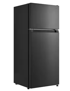 lot 70 image: 4.5 cu. ft. 2-Door Mini Refrigerator in Black with Freezer