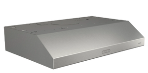 lot 71 image: Broan Glacier 42-Inch Convertible Under-Cabinet Range Hood, 375 Max Blower CFM, Stainless Steel