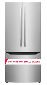 lot 52 image: Frigidaire Gallery 20 Cu. Ft. Standard-Depth French Door Refrigerator
