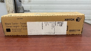 lot 71 image: MSRP $100  1 Case NEW Genuine Xerox 006R01158 Black Toner Cartridge