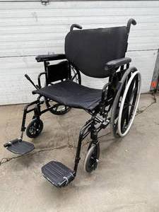 lot 37 image: Invacare Rehab Mobility Wheelchair  Features Matrx PB Comfort Stability Backrest for Enhanced Support  Ideal for Mobility & Comfort in Daily Use Great Condition
