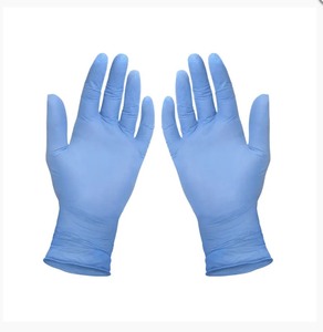 lot 80 image: MSRP $500  1 Case (2000 each) NEW Patterson 131-1703 TactileGuard Nitrile Powder-Free Medical Examination Gloves - Size Medium