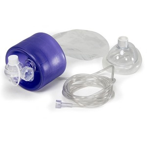 lot 74 image: NEW Smiths Medical Portex 1st Response Adult Manual Resuscitator with Oxygen Reservoir Bag  Reliable and Ready for Emergency Situations  High-Quality Design for Effective Resuscitation
