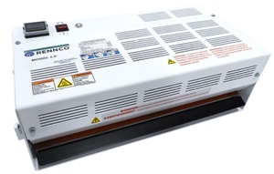 lot 11 image: MSRP $2500 Rennco LS18D-115 Lift Seal Medical Pouches Or Instrument, Car Parts Etc Heat Sealer - automatically makes a 12 seal with approximately 30 PSI of consistent sealing pressure - Great Working Condition