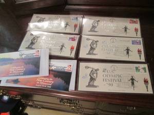 lot 60 image: Stamps from the FIRST DAY OF ISSUE...