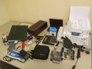 lot 64 image: Content on desk surface to include ...
