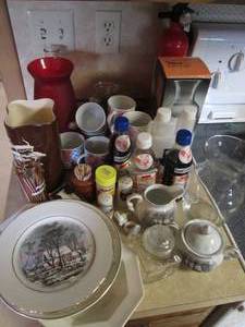 lot 101 image: Vases, mugs, carafes and more...