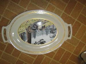 lot 109 image: Red Wing Stoneware Wild Turkey si...