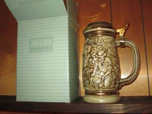 lot 146 image: Avon collector stein The Gold Rush...
