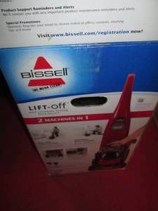 lot 182 image: Bissell lift-off 2-in-1 full size d...