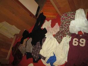 lot 194 image: Large lot of assorted size dress at...