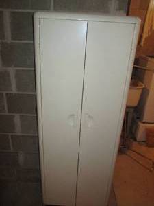 lot 204 image: Vintage metal pantry style 5-tier s...