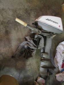 Johnson 6R72D 6hp outboard boat mot...