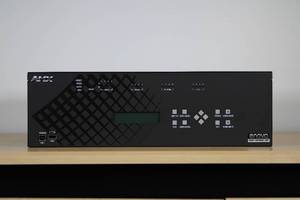 lot 5 image: New in box  AMX 4x2 All-In-One Presentation Switcher with Built-in NX Control for Seamless AV Management  MSRP $3000