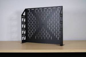 lot 8 image: New in box  Middle Atlantic U2V Vented Utility Shelf  MSRP $80