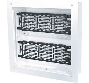lot 21 image: Middle Atlantic Lockable In-Wall AV Equipment Box, 14x14  MSRP