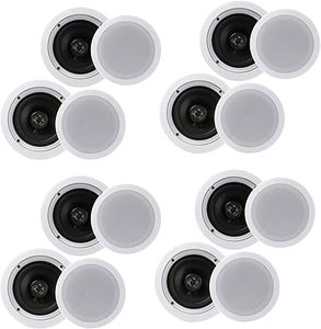 lot 27 image: Plantronics Habitat Soundscaping 2.0 In-Tile Speakers (White)  MSRP $100