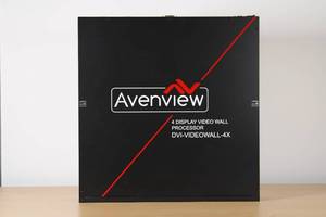 lot 30 image: Avenview DVI-VIDEOWALL-4X Matrix  MSRP $3000