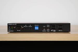 lot 45 image: Broadata LBN-MSR  AVoIP HDMIVGA Decoder Rx with PoE  MSRP $200