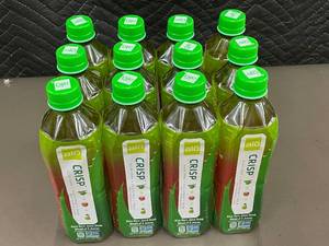 lot 11 image: Set of 12 Alo Crisp Aloe Vera Juice Drinks
