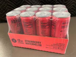 lot 36 image: Odyssey 222 Strawberry Watermelon Energy Drink - 12 Pack