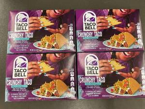 lot 48 image: Set of 4 Taco Bell Crunchy Taco Cravings Kits