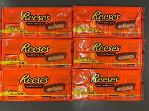 lot 68 image: IA 3 - Set of 6 Reeses Peanut Butter Cups Snack Size Packs
