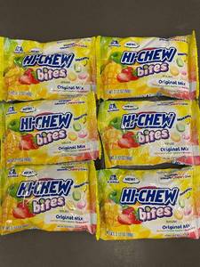 lot 322 image: Lot of 6 Pack Hi-Chew Bites Original Mix Candy