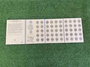 lot 4 image: Full Folder of The Fifty State Commemorative Quarters