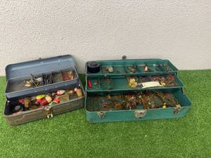 lot 112 image: Tackle Boxes & Contents
