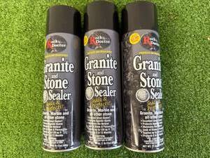 lot 120 image: 3 New Cans Granite & Stone Sealer