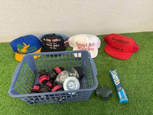 lot 126 image: Sewer Plugs & Novelty Caps