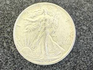 lot 138 image: 1941D Walking Liberty Half Dollar
