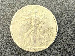 lot 142 image: 1941 Walking Liberty Half Dollar