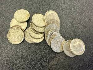 lot 161 image: 20 Roosevelt Silver Dimes