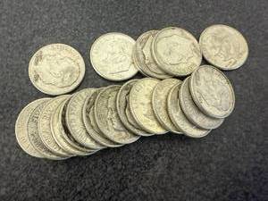 lot 162 image: 20 Roosevelt Silver Dimes