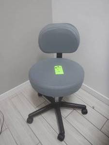 lot 20 image: Adjustable Medical Chair with Back
