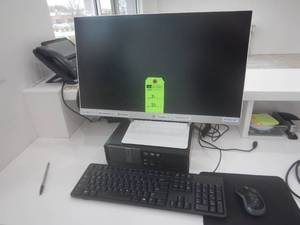HP Monitor with Dell Computer Optiplex - 9020