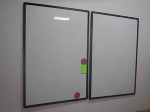 lot 46 image: (2) 24 x 26 White Boards