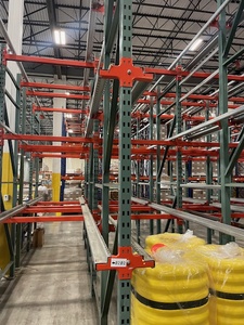 3 and 2 Pallets Deep X 4 High Drive-In Pallet Racking System