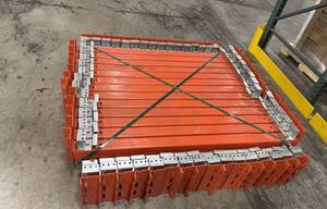 3 and 2 Pallets Deep X 4 High Drive-In Pallet Racking System