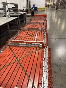 3 and 2 Pallets Deep X 4 High Drive-In Pallet Racking System
