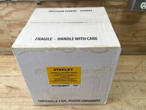 lot 67 image: Case of Stanley Siding and Decking Wash Concentrated Professional Grade Pressure Washer Detergent
